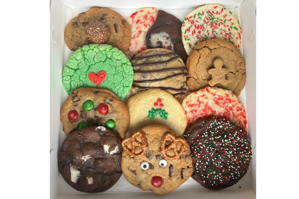 Boîte à biscuits de Noël